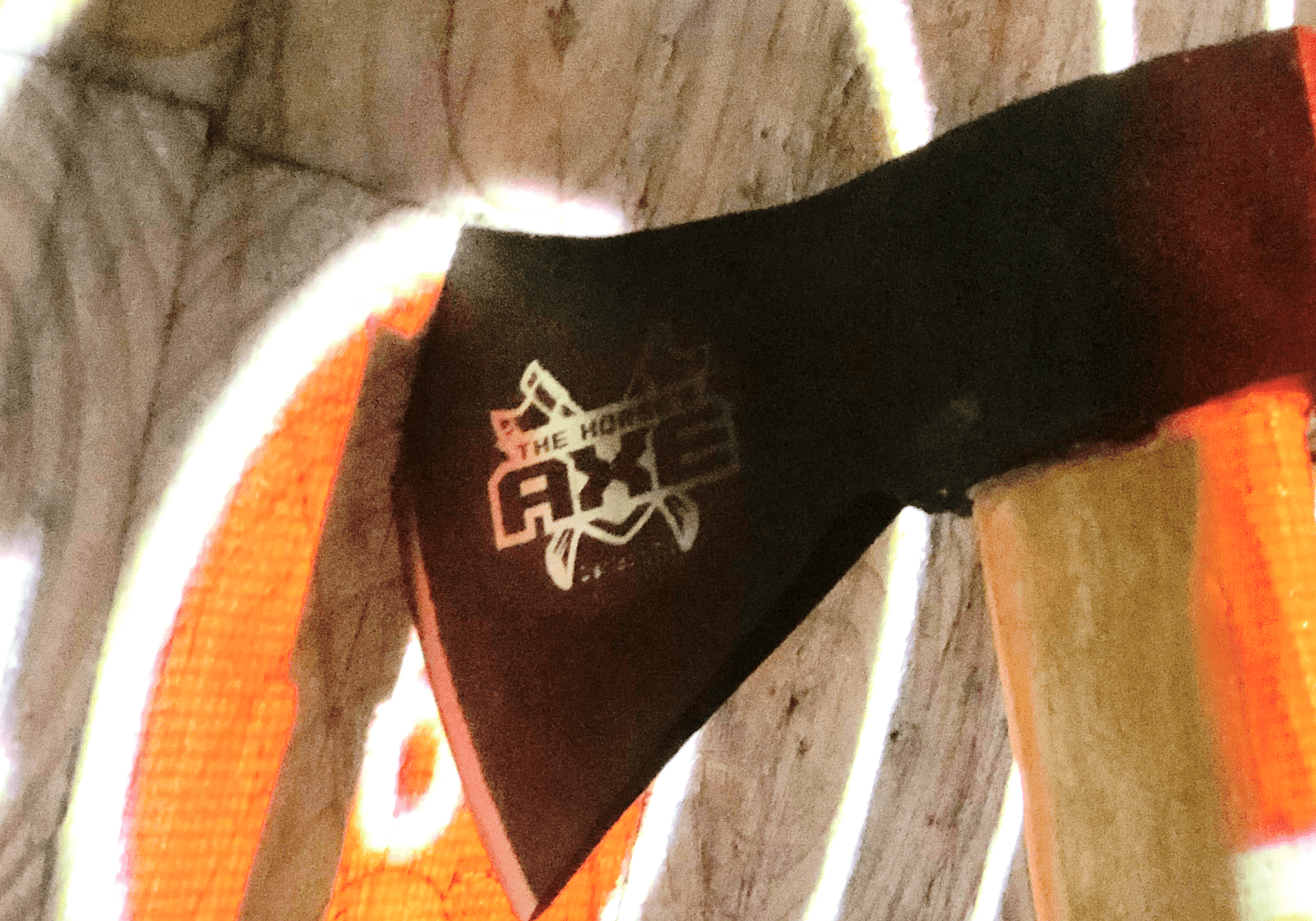 axe stuck in target NEW2 axe stuck in target NEW2